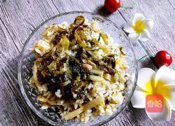 榨菜炒饭的做法图解6