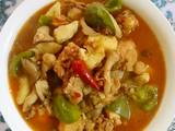 土豆蘑菇炖鸡块