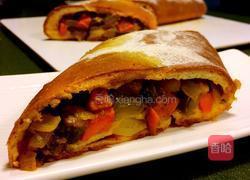 斯特龙博利素食面包卷的做法图解14