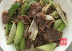 葱爆羊肉的做法图解6