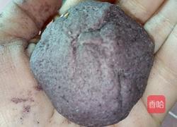 黑米面芝麻甜馅包的做法图解13