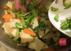 炝炒千叶豆腐的做法图解8