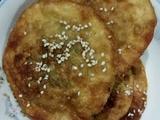 香葱肉馅饼
