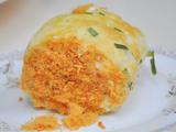 沙拉肉松面包卷