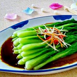 白灼小白菜的做法[图]