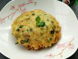 青萝卜丝鸡蛋饼