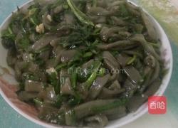 韭菜炒红薯粉的做法图解7