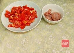 番茄肉碎拌面的做法图解1