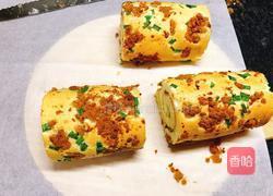 香葱肉松蛋糕卷的做法图解16