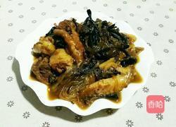 三黄鸡炖榛蘑粉条的做法图解6