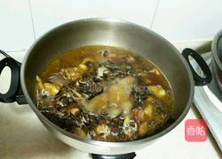 三黄鸡炖榛蘑粉条的做法图解4