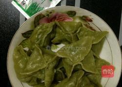 韭菜青汁饺子的做法图解6