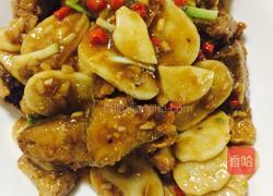 小黄鱼烧年糕的做法图解5