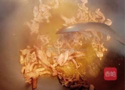 肉丝手掐菜的做法图解4
