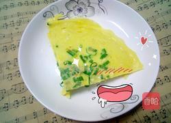 葱香鸡蛋饼的做法图解8