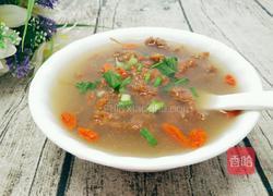 牛肉兜汤的做法图解7
