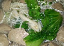 青菜丸子汤