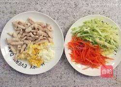 鸡肉时蔬炒饼的做法图解2