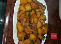 红烧肉闷土豆的做法图解8