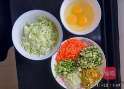 蔬菜蛋炒饭的做法图解2