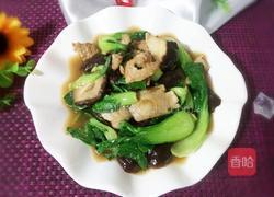 香菇油菜的做法图解16