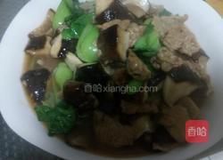 香菇油菜的做法图解15