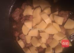 土豆烧排骨的做法图解5