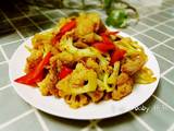 菜花炒肉