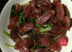 清炒香菇腊肠的做法图解5