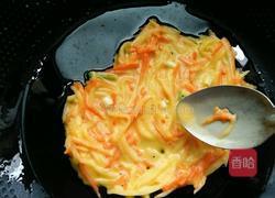 土豆丝鸡蛋饼的做法图解7