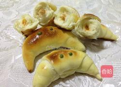 牛角肉松面包的做法图解17