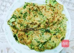 黄金青菜饼的做法图解4