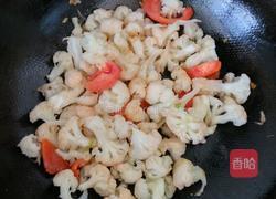 西红柿炒菜花的做法图解6