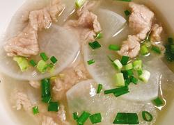 萝卜肉片汤