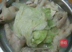 鸡爪白菜蘑菇豆腐汤的做法图解15