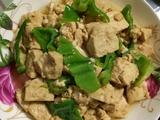 豆腐炒青椒