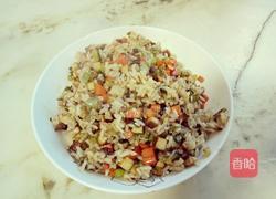 什锦炒饭（蔬菜肉丁炒饭）的做法图解12