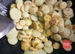 素炒绿豆饼的做法图解3