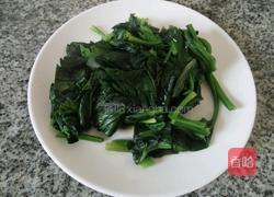 菠菜炒鸡蛋的做法图解4