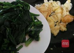菠菜炒鸡蛋的做法图解7