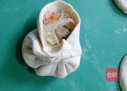 粗粮萝卜包子的做法图解7