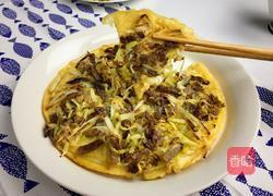 牛肉韭黄煎饼的做法图解11