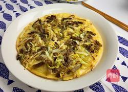 牛肉韭黄煎饼的做法图解10