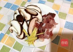 香菇肉片粥的做法图解3