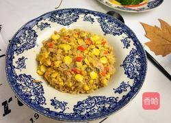 鲔鱼玉米蛋炒藜麦饭的做法图解11