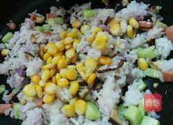 彩色炒饭的做法图解7
