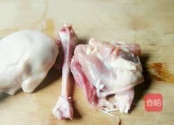 香菇鸡肉粥的做法图解1
