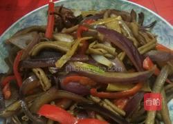 洋葱爆鸡肠的做法图解8