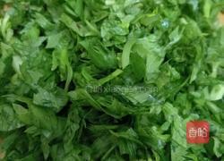 香酥芹菜饼的做法图解2