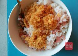 肉松火腿饭团的做法图解4